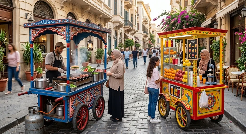 شركة تصنيع عربية اكل و عربة مشروبات فى مصر