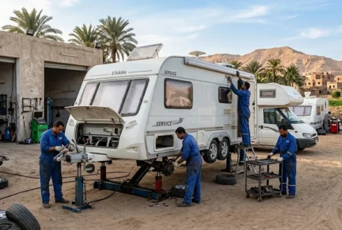 شركة صيانة كرفانات في مصر | خدمات تجديد وإصلاح الكرفانات مع VIP Caravan