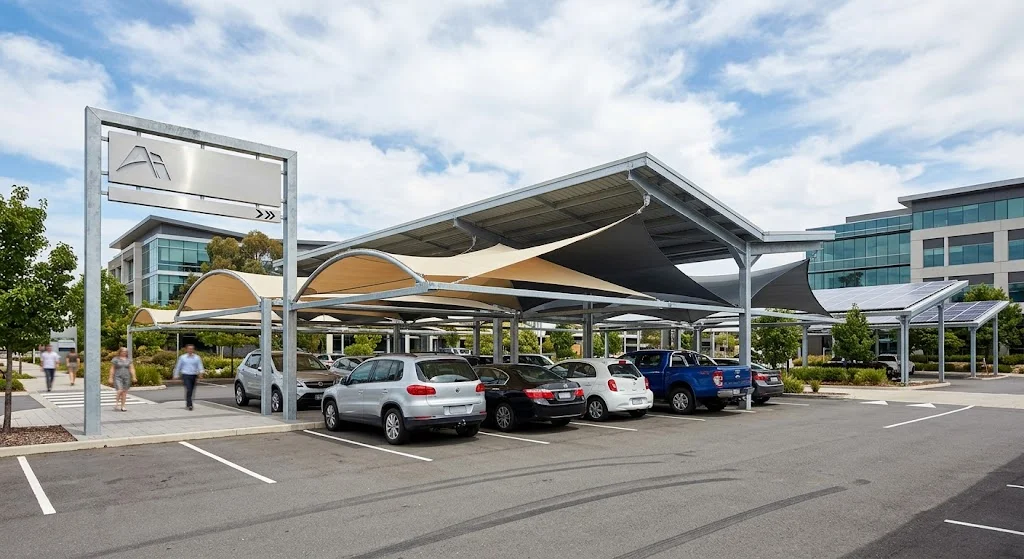 شركة تركيب مظلات وتند سيارات ومواقف معدنية في مصر